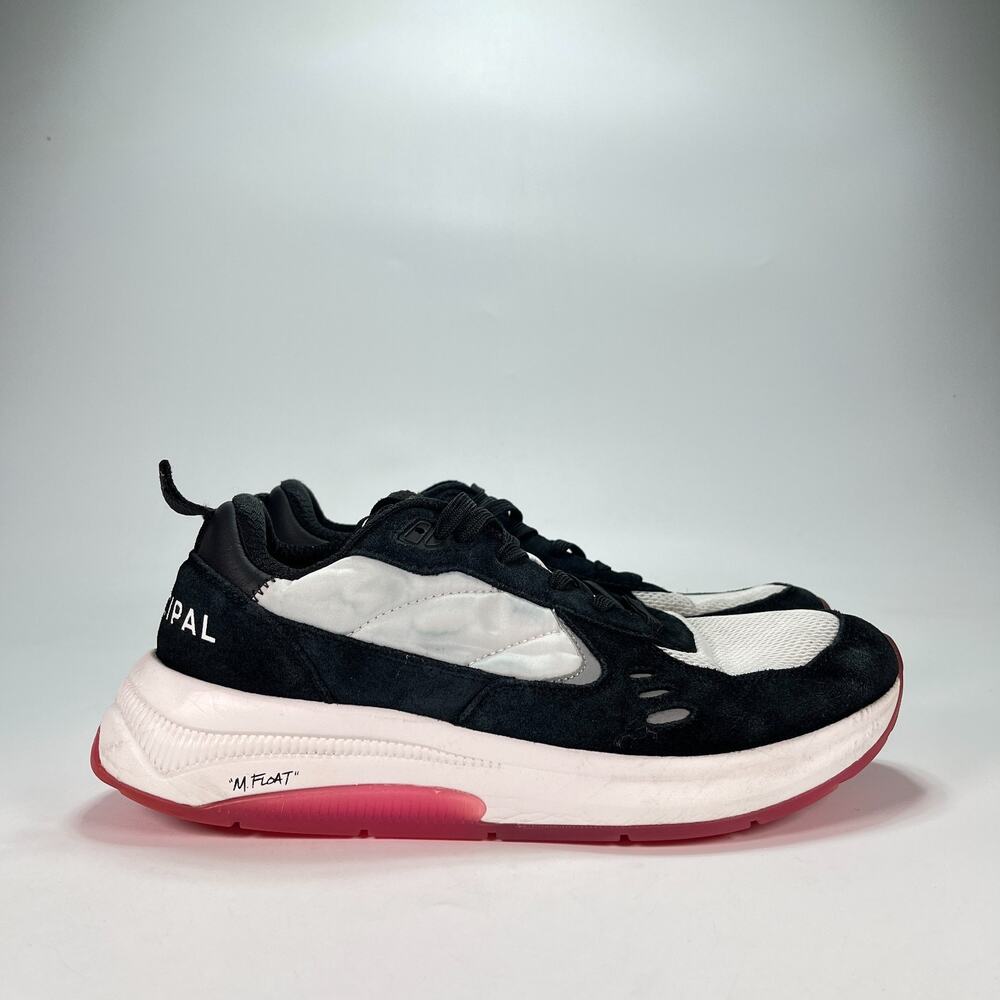 MUNICIPAL Origin White Black Magenta Lifestyle Sneakers Shoes Men’s Size 10.5